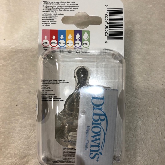 Dr. Browns 3m+ Level 2 Silicone Nipples - Picture 4 of 5